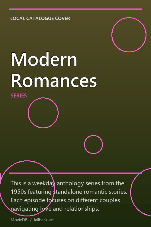 Modern Romances poster