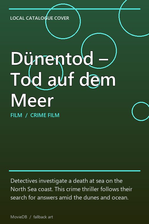 Dünentod – Tod auf dem Meer poster
