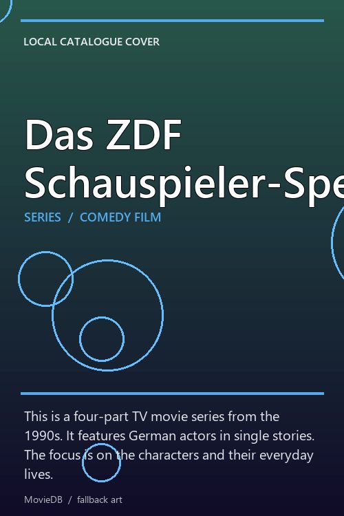 Das ZDF Schauspieler-Special poster