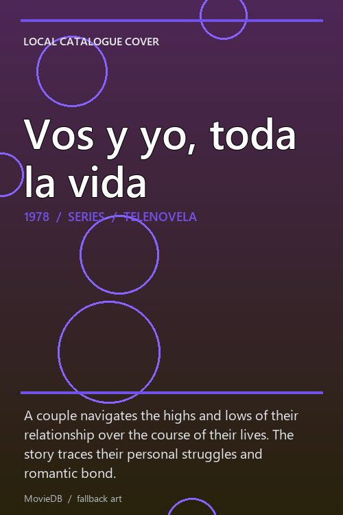Vos y yo, toda la vida poster