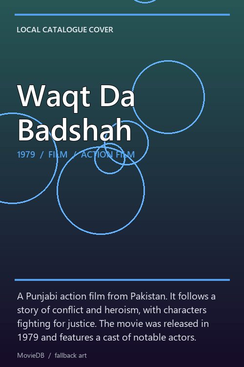 Waqt Da Badshah poster