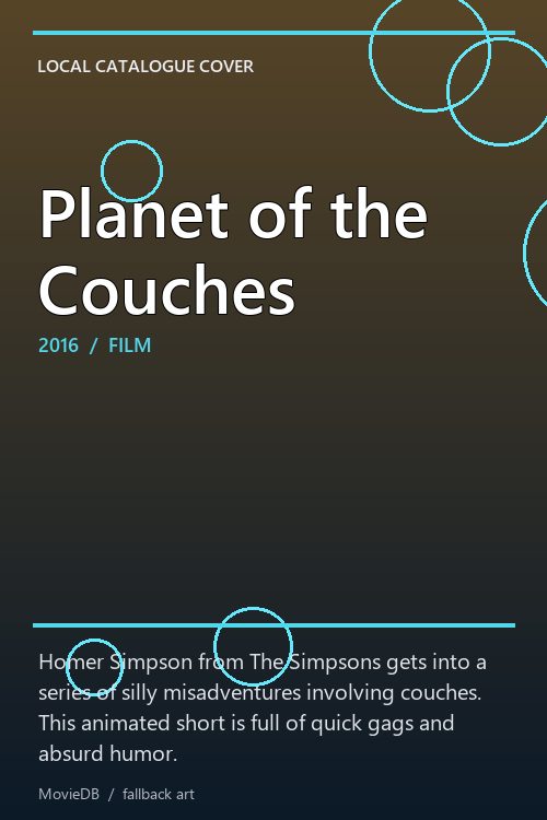 Planet of the Couches poster