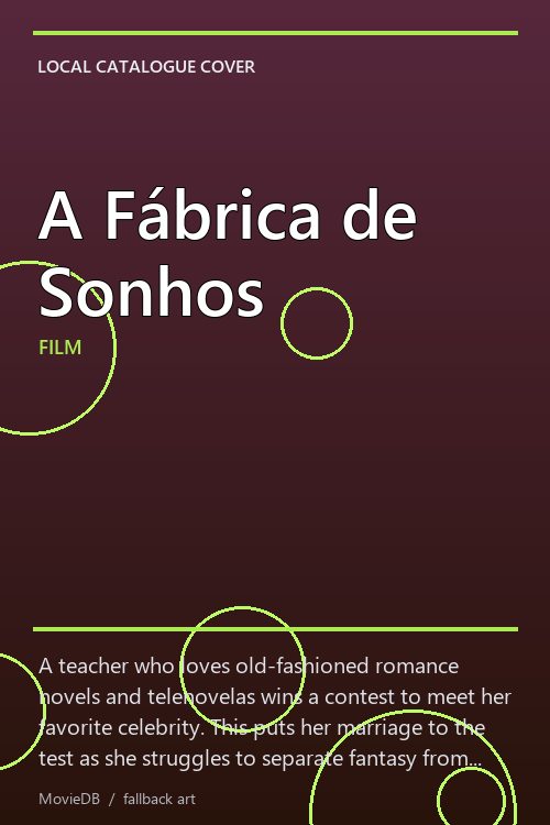 A Fábrica de Sonhos poster