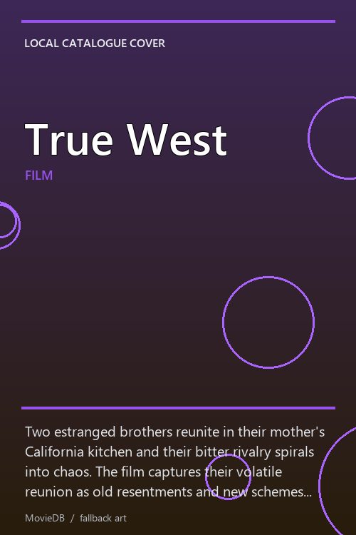 True West poster