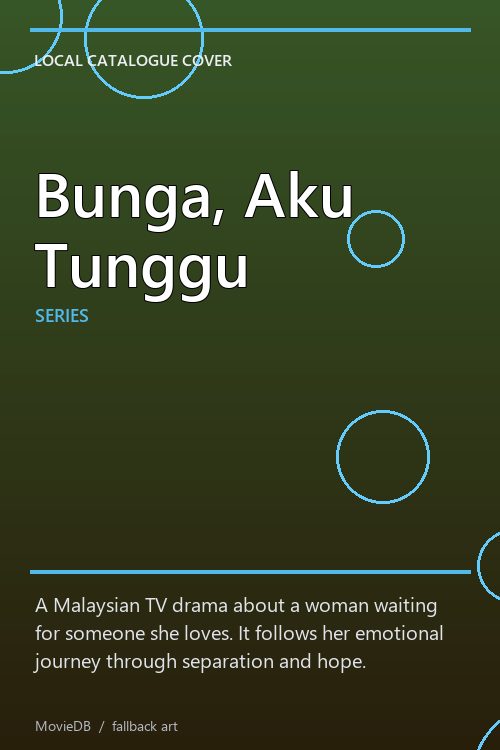 Bunga, Aku Tunggu poster