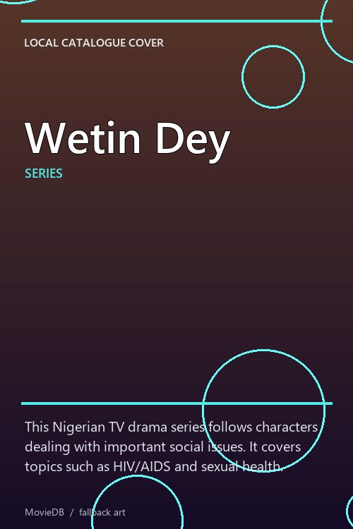 Wetin Dey poster