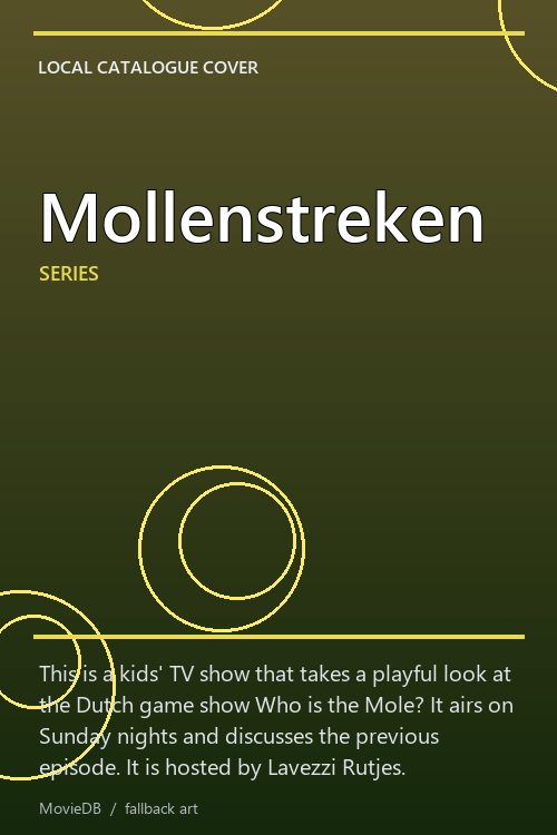 Mollenstreken poster