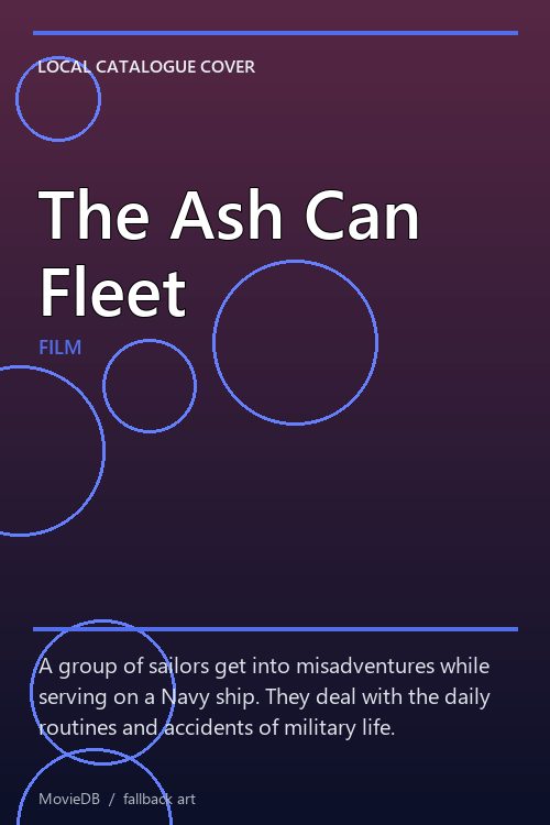 The Ash Can Fleet poster