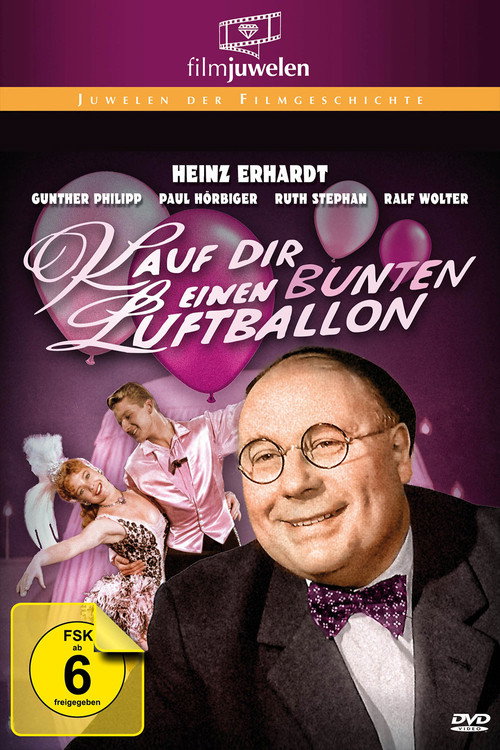 Kauf dir einen bunten Luftballon poster