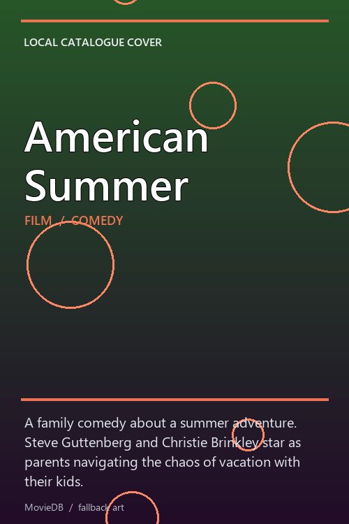 American Summer poster