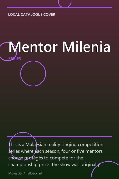 Mentor Milenia poster