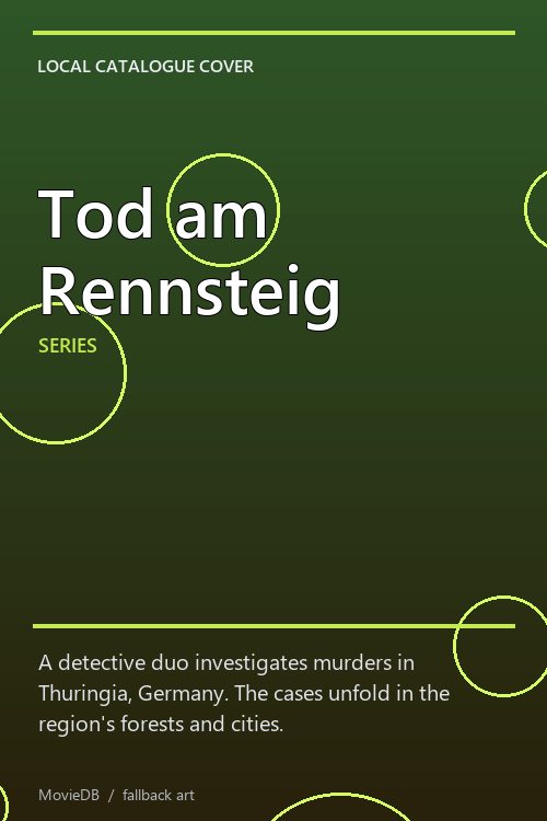 Tod am Rennsteig poster