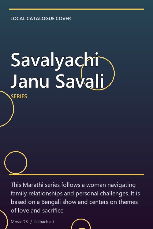 Savalyachi Janu Savali poster