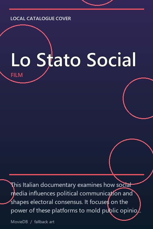 Lo Stato Social poster
