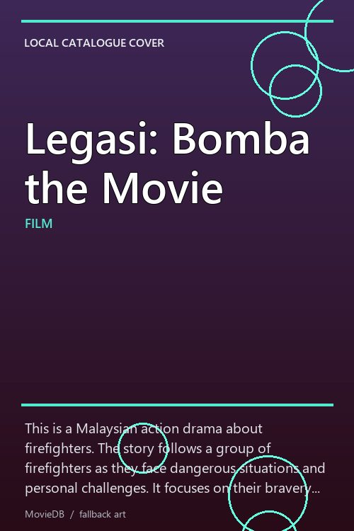 Legasi: Bomba the Movie poster