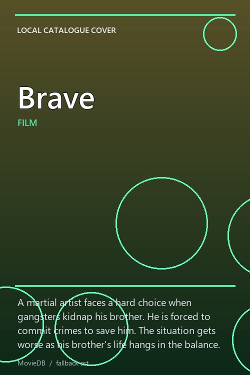 Brave poster