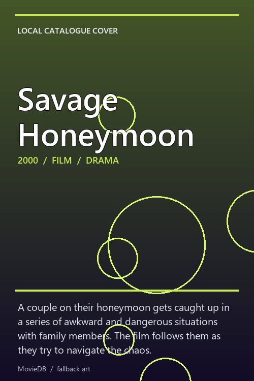 Savage Honeymoon poster