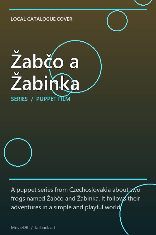 Žabčo a Žabinka poster
