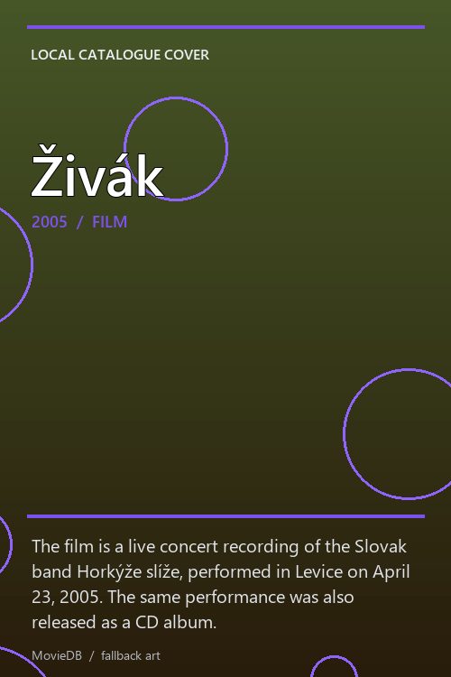 Živák poster