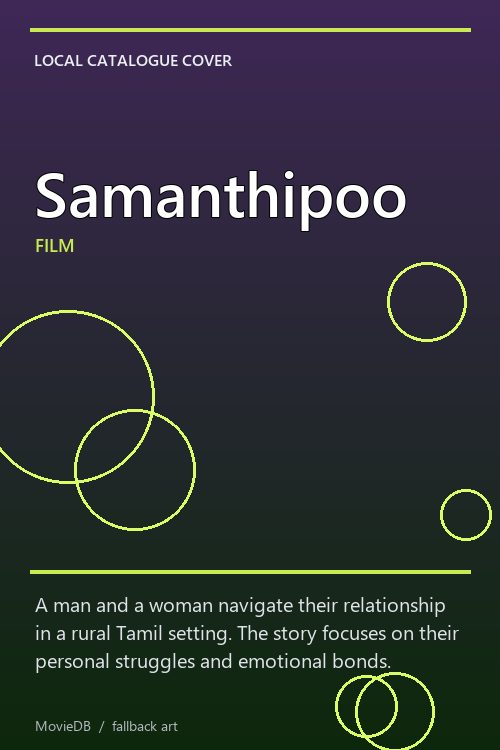 Samanthipoo poster