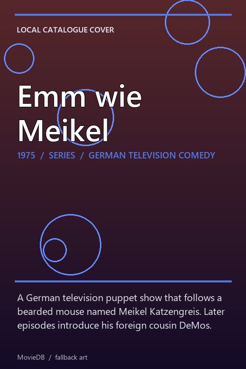 Emm wie Meikel poster