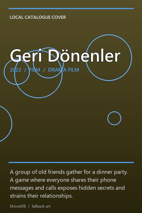 Geri Dönenler poster