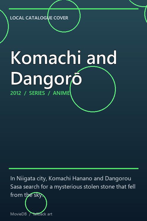 Komachi and Dangorō poster