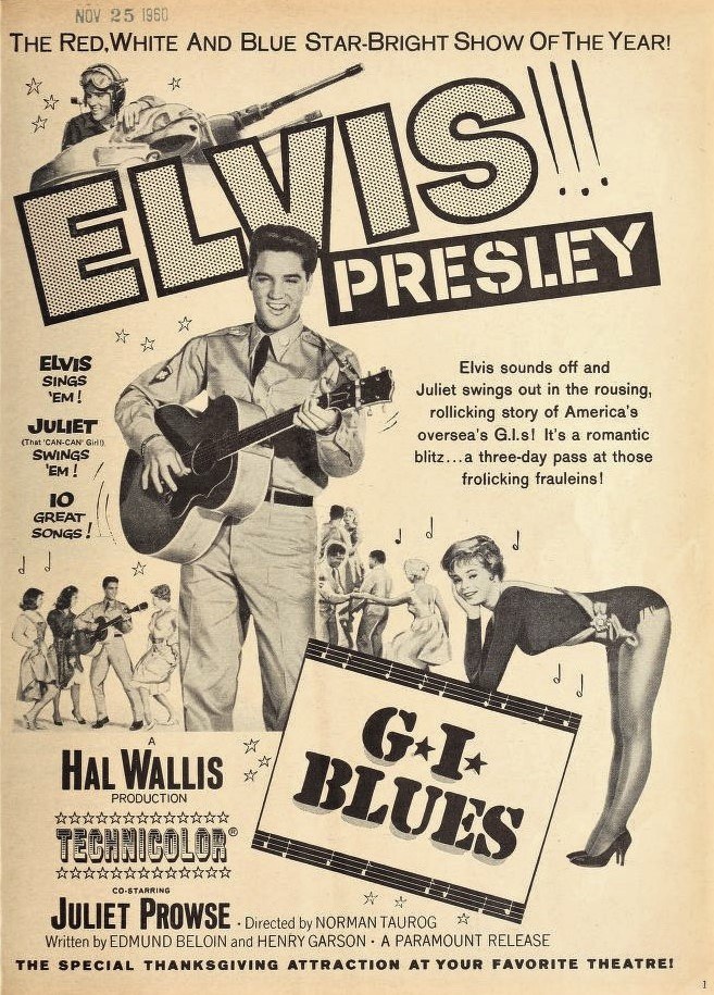 G.I. Blues poster
