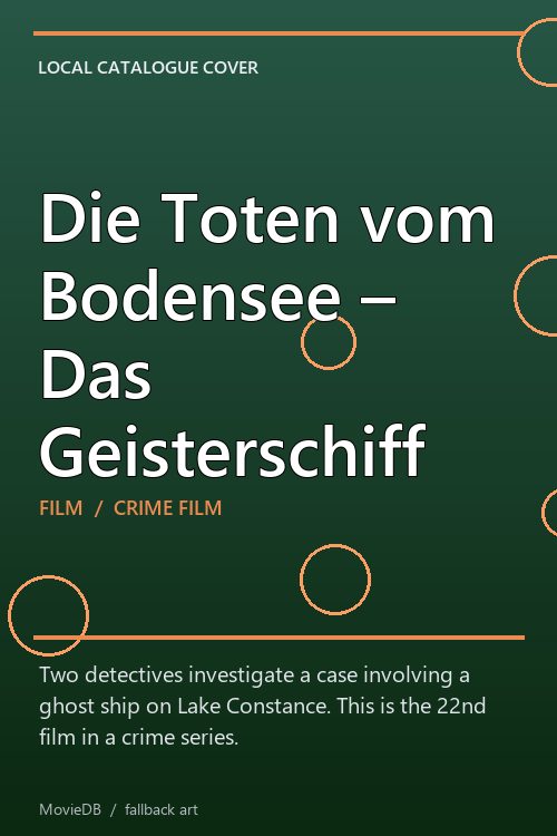 Die Toten vom Bodensee – Das Geisterschiff poster