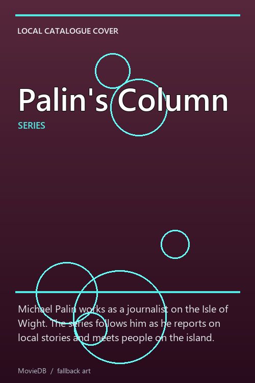 Palin's Column poster