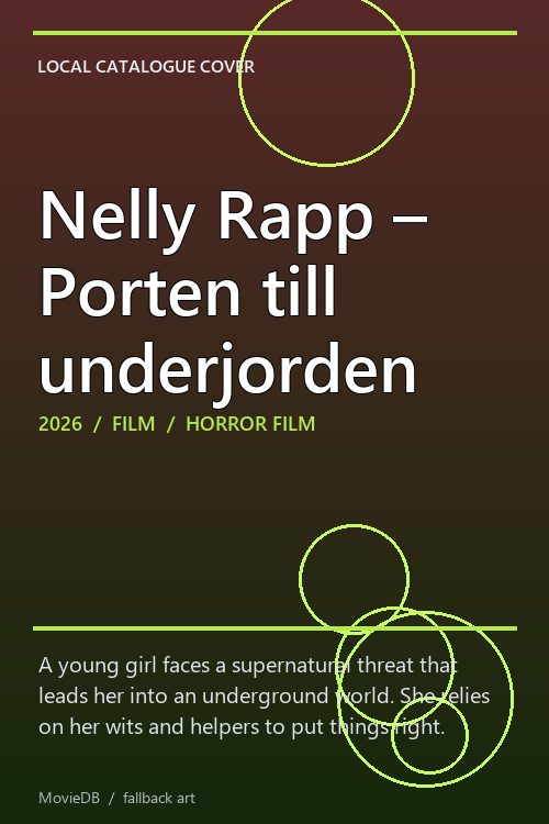 Nelly Rapp – Porten till underjorden poster