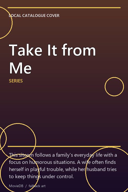 Take It from Me poster