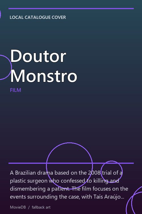 Doutor Monstro poster
