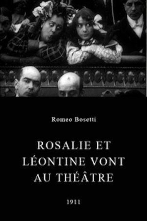 Rosalie et Léontine vont au théâtre poster