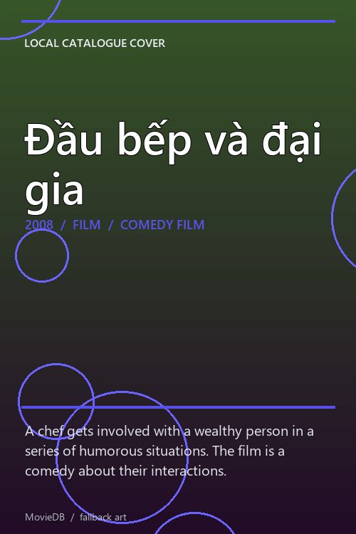 Đầu bếp và đại gia poster