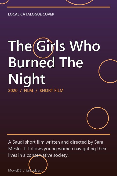 The Girls Who Burned The Night poster
