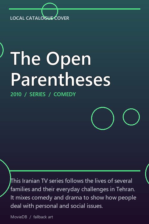 The Open Parentheses poster