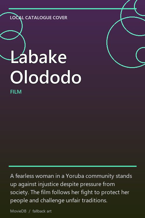 Labake Olododo poster