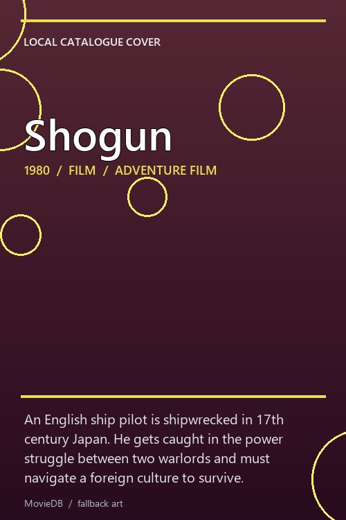 Shogun poster