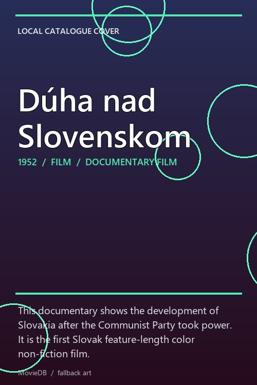 Dúha nad Slovenskom poster