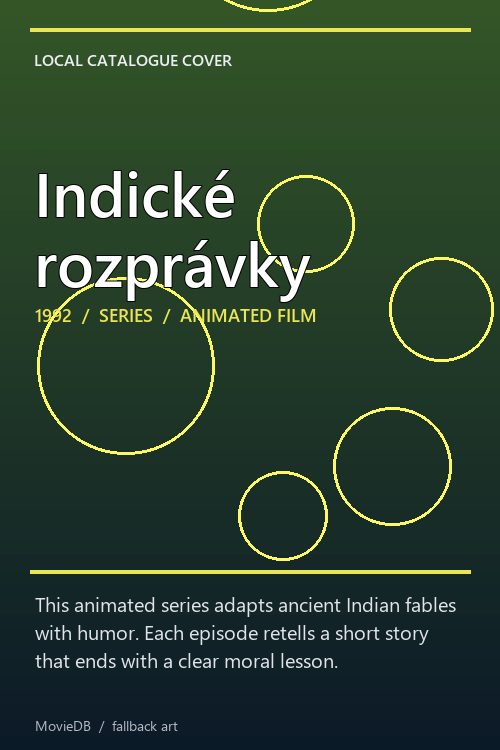 Indické rozprávky poster