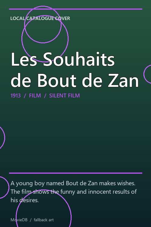 Les Souhaits de Bout de Zan poster