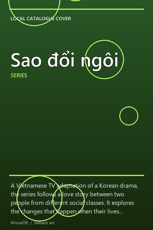 Sao đổi ngôi poster