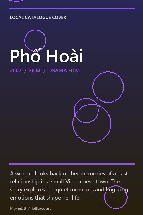 Phố Hoài poster