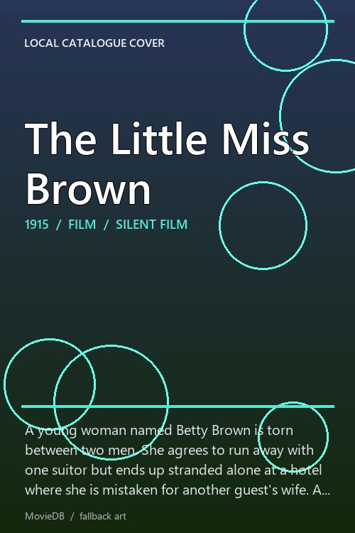 The Little Miss Brown poster