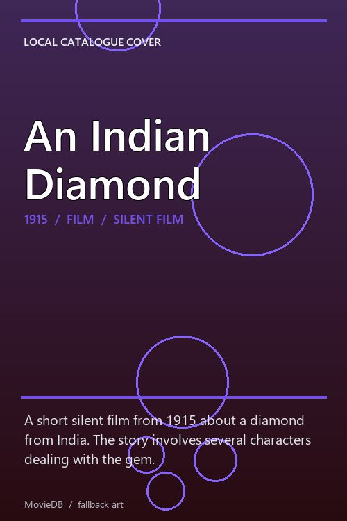 An Indian Diamond poster