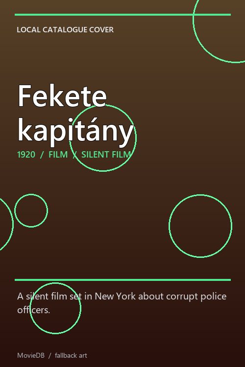 Fekete kapitány poster