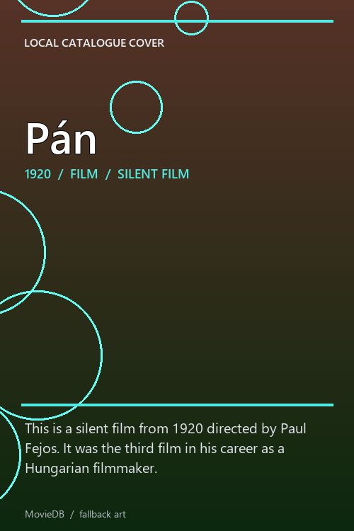 Pán poster