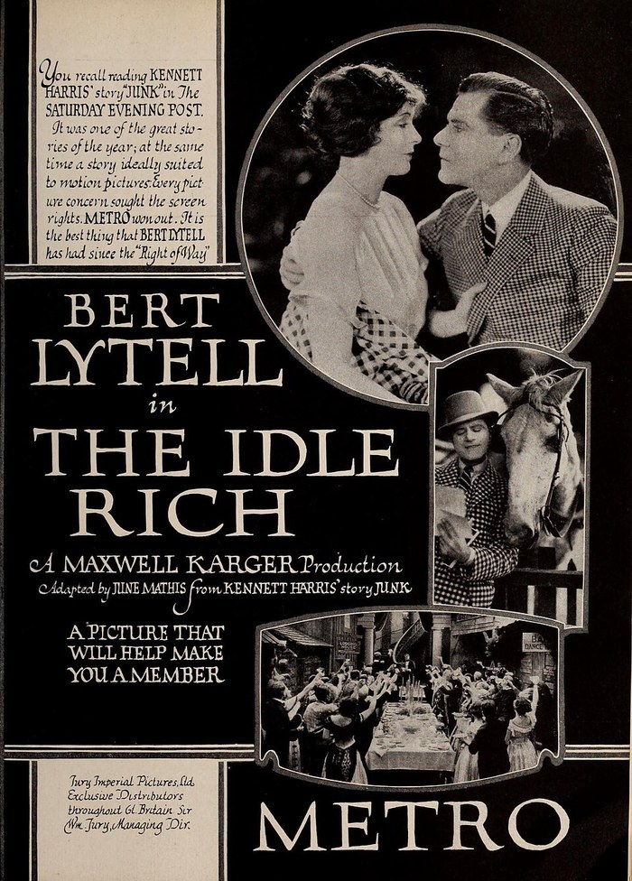 The Idle Rich poster