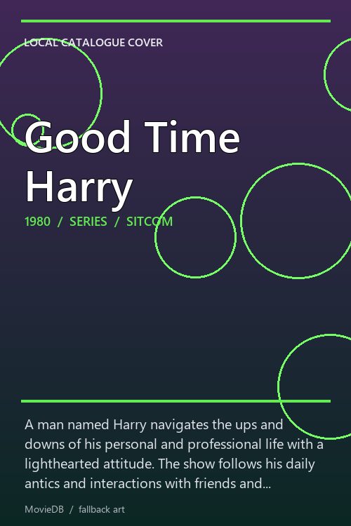 Good Time Harry poster